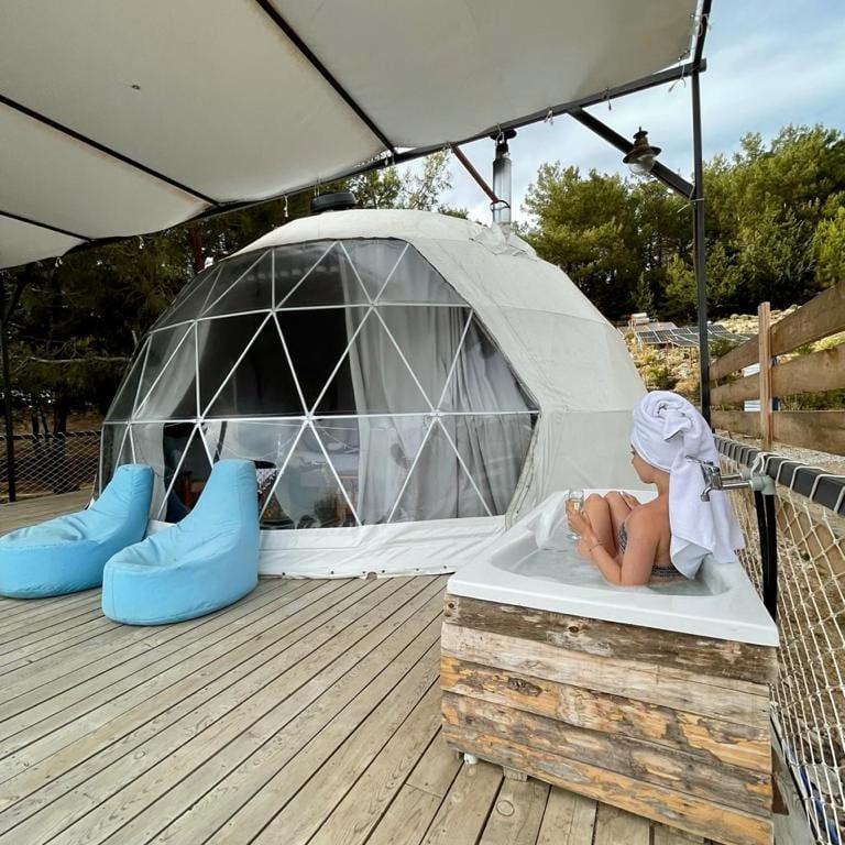 Hotel Türkdomes Glamping Alinca Exterior foto